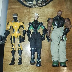 GI Joe sigma 6, Lot of 3 figures